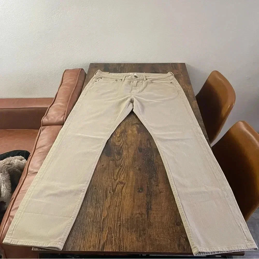 J.Crew Straight-fit garment-dyed five-pocket pant